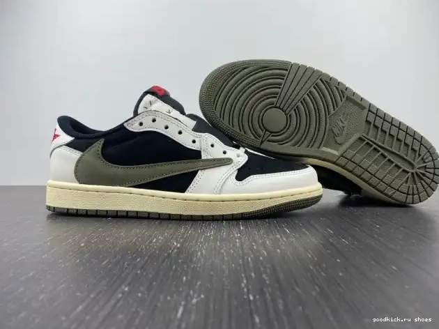 Cheap OG DZ4137-106 Jordan Low Scott 1 Olive Air x WMNS Travis 0420